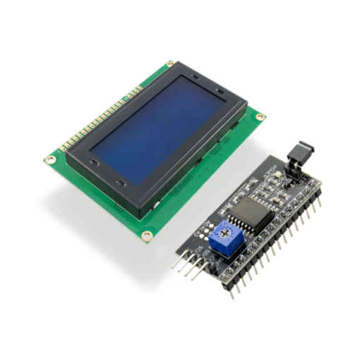 16×4 LCD Blue Screen with I2C Backpack 5V - Image 2