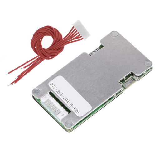 7S 24V 20A Li-ion Battery BMS Protection Board - Balancing for 18650 Cells - Image 2