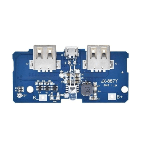 Dual Micro USB 3.7v to 5V 2A Mobile Power Bank DIY 18650 Lithium Battery Charger - Image 3