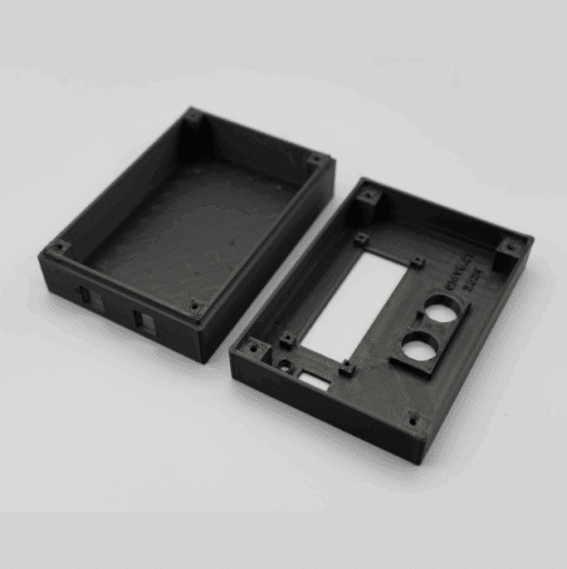 Enclosure for Arduino Uno, 16x2 LCD, and Ultrasonic Sensor Black - Image 3