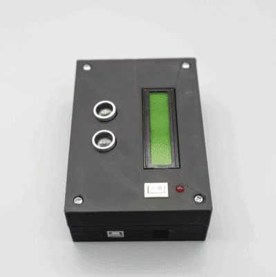 Project Enclosure for Arduino Uno, 16x2 LCD, and Ultrasonic Sensor ...