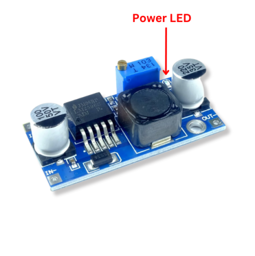 LM2596 LM2596S DC-DC Step- Down Buck Converter Module with SMD LED