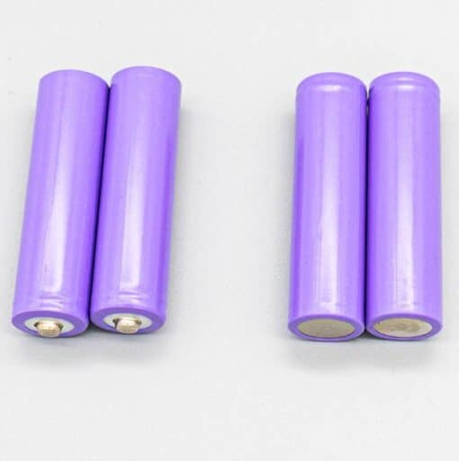 18650 2000mAh 3.7V Rechargeable Lithium Battery -Pointed End (Pack of 2) - Image 2