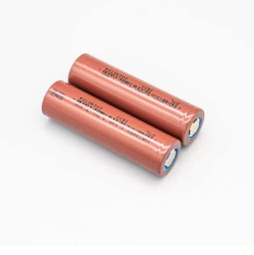 18650 2000mAh 3.7V Rechargeable Lithium Battery - Round End (Pack of 2)