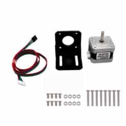 NEMA 17 Stepper Motor with Steel L-Mounting Bracket