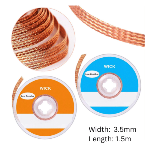 CP-3515 Solder Wick - Desoldering Wire for Precision Solder Removal - Image 2