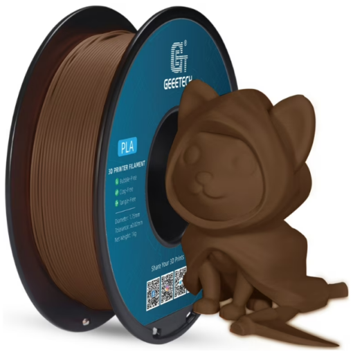 Geeetech PLA 3D Printing Filament - Brown, 1.75mm, 1kg Spool