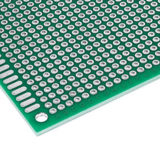 12×18 cm Universal PCB Prototype Board – Double-Sided, 2.54mm Hole Pitch