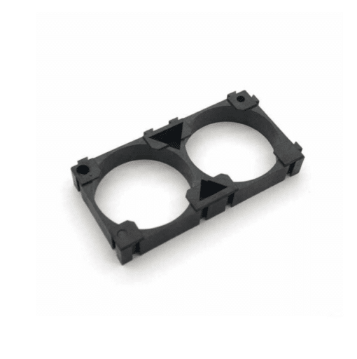 2 x 18650 Battery Holder – Dual Slot with 18.4mm Bore Diameter