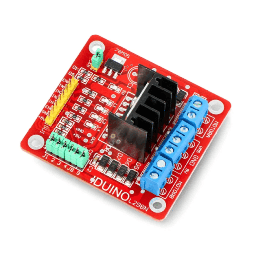 L298N Dual H-Bridge DC Stepper Motor Driver Board - Image 2