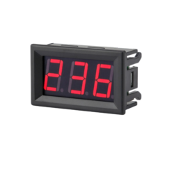 0.56-Inch AC Voltmeter (Red LED) – 70V to 500V, Two-Wire, AC 220V