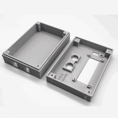 Project Enclosure for Arduino Uno, 16x2 LCD, and Ultrasonic Sensor-Grey ...