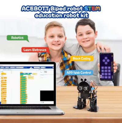 ACEBOTT ESP32 Bionic Biped Robot Kit – STEM Education - Oku Electronics